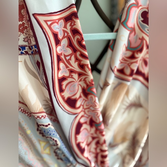 Bohemian Paisley Slip On Maxi Dress - Picture 8 of 13